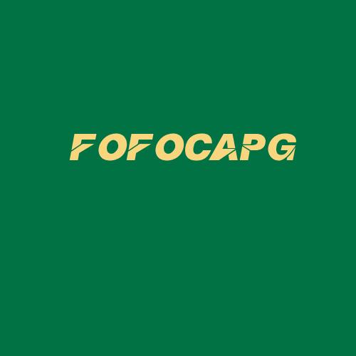 Logo da FOFOCAPG